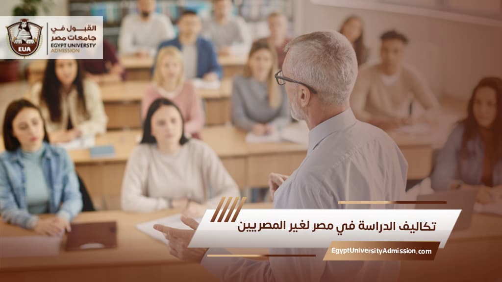 تكاليف الدراسة في مصر لغير المصريين