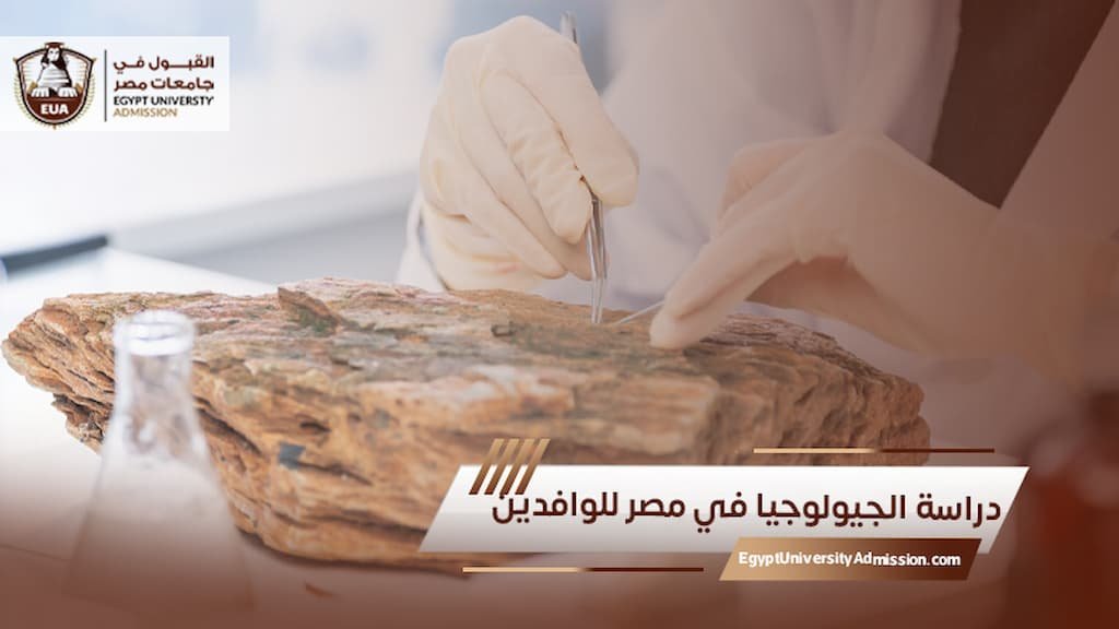 دراسة الجيولوجيا في مصر للوافدين