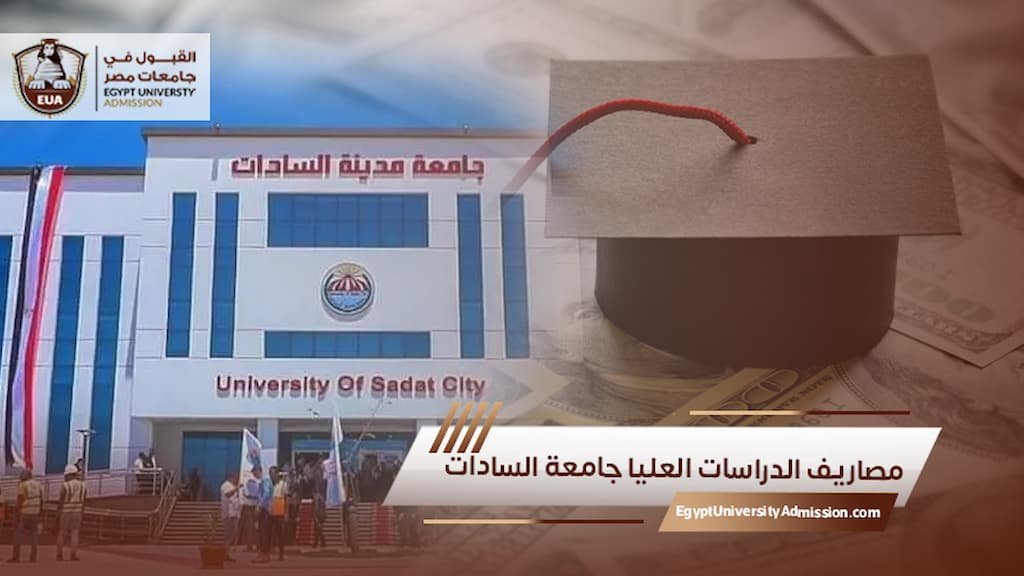 مصاريف الدراسات العليا جامعة السادات
