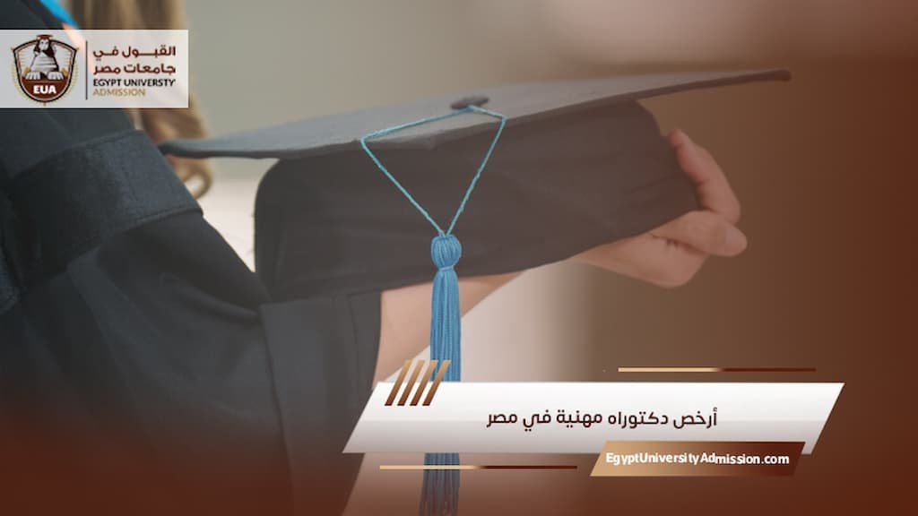 أرخص دكتوراه مهنية في مصر