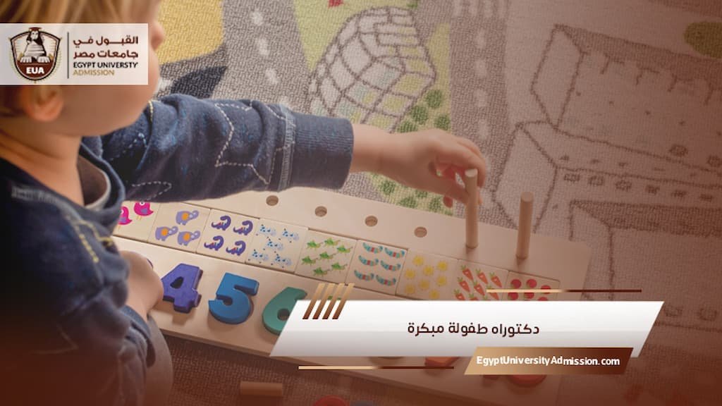 دكتوراه طفولة مبكرة