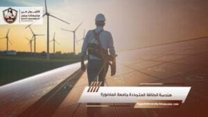 هندسة الطاقة المتجددة جامعة المنصورة