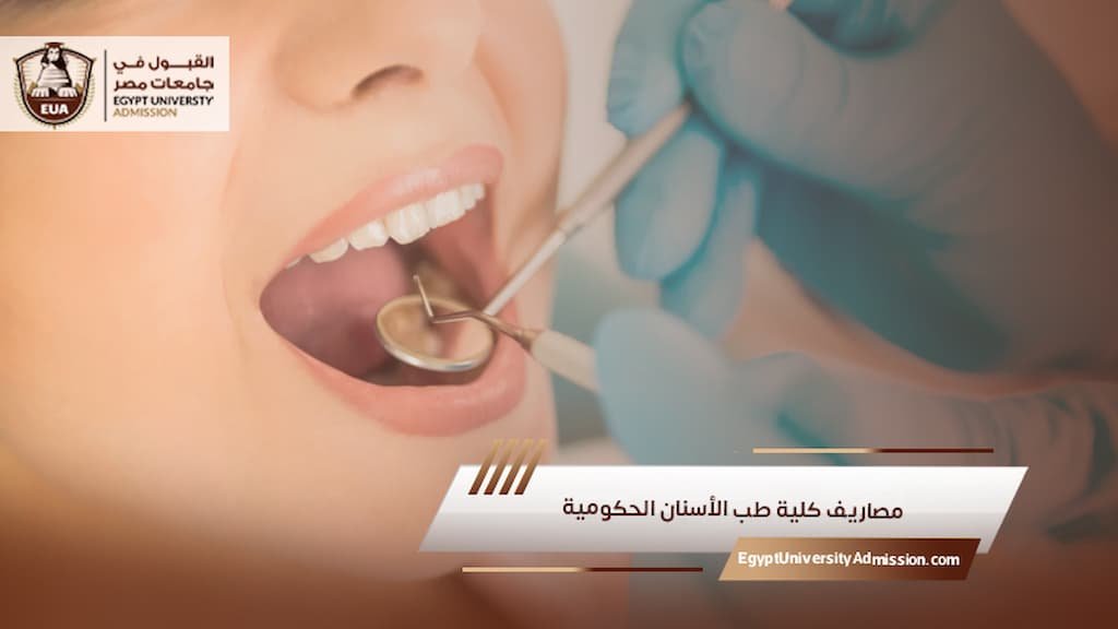 مصاريف كلية طب الأسنان الحكومية