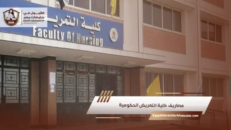مصاريف كلية التمريض الحكومية