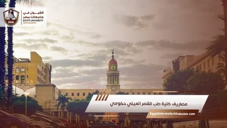مصاريف كلية طب القصر العيني حكومي
