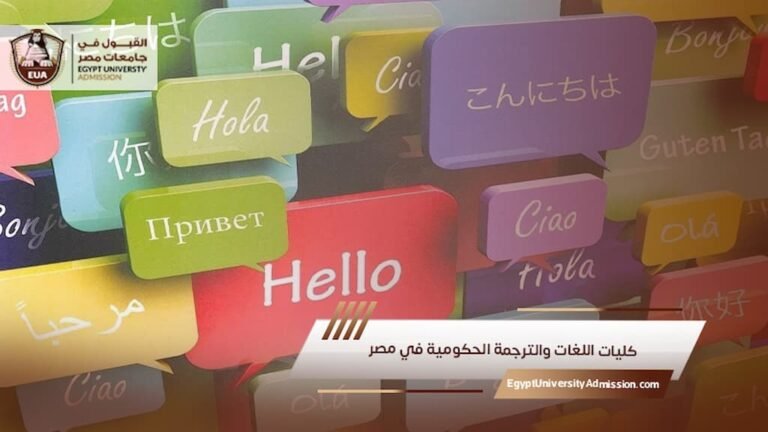 كليات اللغات والترجمة الحكومية في مصر
