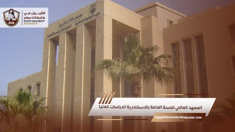 المعهد العالي للصحة العامة بالاسكندرية الدراسات العليا