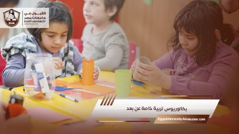بكالوريوس تربية خاصة عن بعد