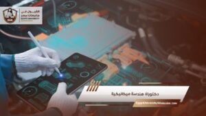 دكتوراة هندسة ميكانيكية