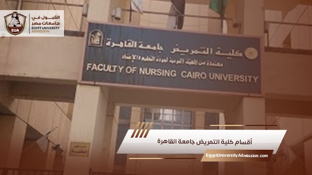أقسام كلية التمريض جامعة القاهرة