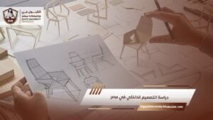 دراسة التصميم الداخلي في مصر