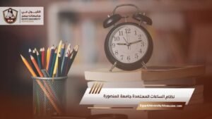 نظام الساعات المعتمدة جامعة المنصورة